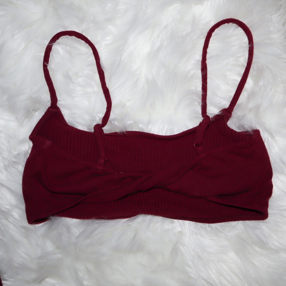 Free People Golden Hour Burgundy Skirt Set - Picture 9 of 13